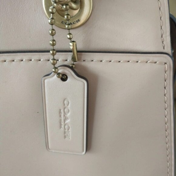 COACH Refined Calf Leather Parker Carryall B4/Beechwood - Picture 7 of 7